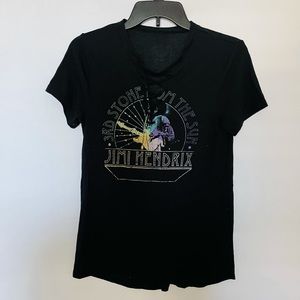 Target Jimi Hendrix black tee size small